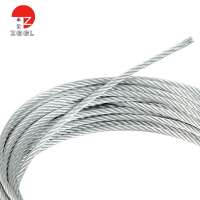 New Arrival Diameter 8mm(1-50mm) zinc plated galvanized steel wire rope hot dipped with ferrule