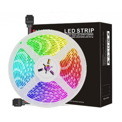 Led strip wifi controll RGB 5050 DC 12v 5m 10m 24 key Water proof RGB led light