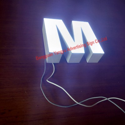 SAMSUNG LED lighted mobile phone shop name sign letters