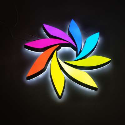 3D led acrylic signage alphabet letter